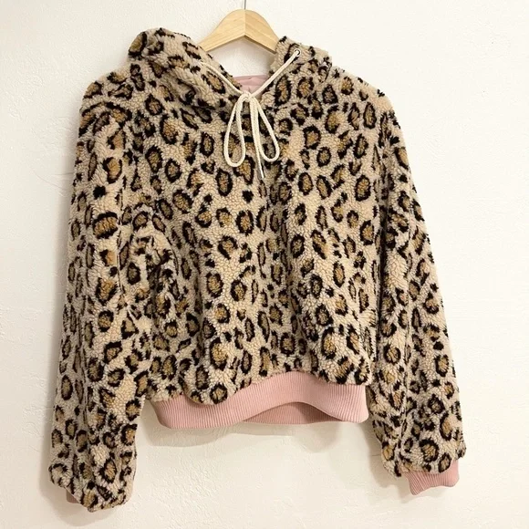 LPA Suzetta Jacket Leopard Hoodie - Picture 2 of 6